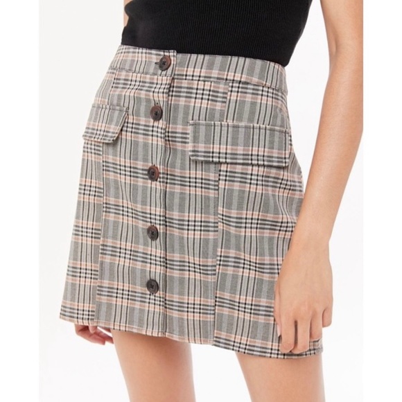 BNWT urban outfitters plaid skirt - Picture 3 of 4